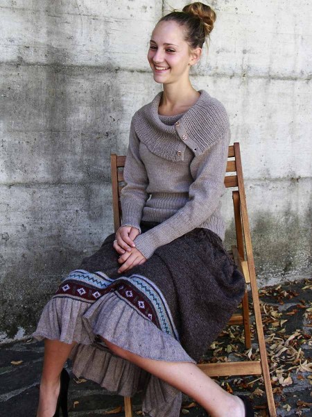 Falda-de-punto-mujer