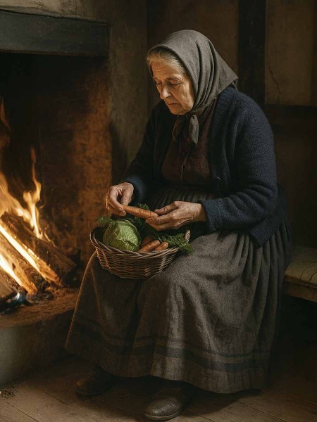 Falda-de-lana-campesina