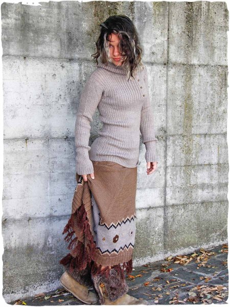 Falda-de-punto-de-invierno