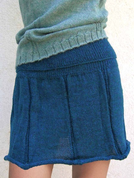 Falda-de-lana-corta