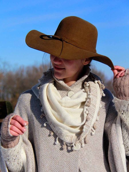 Bufanda-mujer-de-lana-de-alpaca