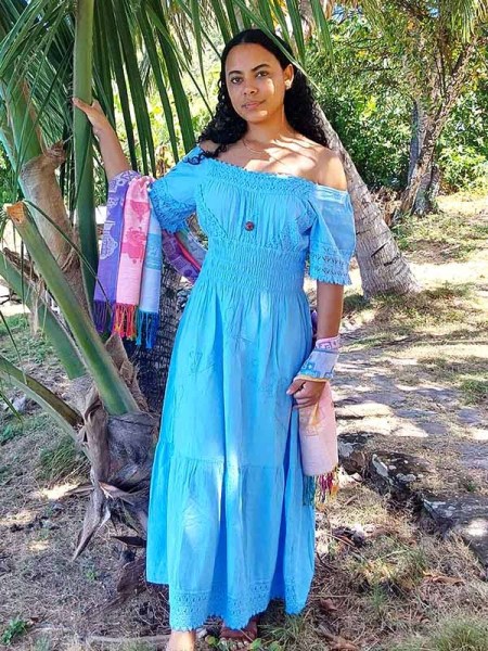Vestidos-playeros-largos-de-algodon