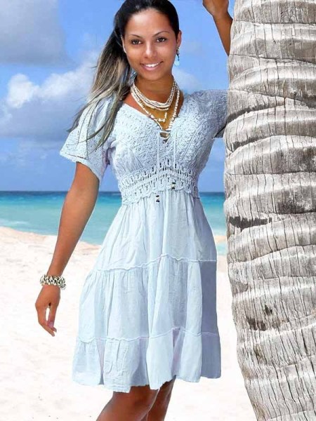Vestidos-playeros-cortos-boho