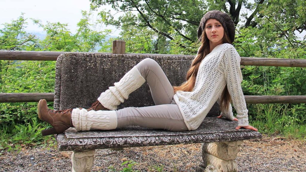 Calentadores de lana Calentadores de lana llévalos con estilo