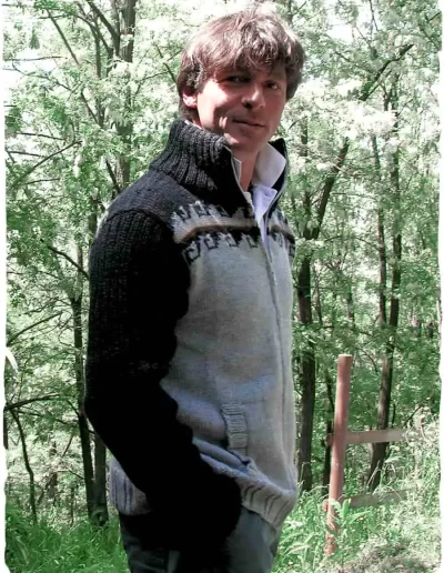 Chaqueta hombre de alpaca Matteo