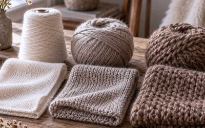 Prendas de punto: c&oacute;mo el tipo de hilo de alpaca cambia el peso, la calidez y la estructura